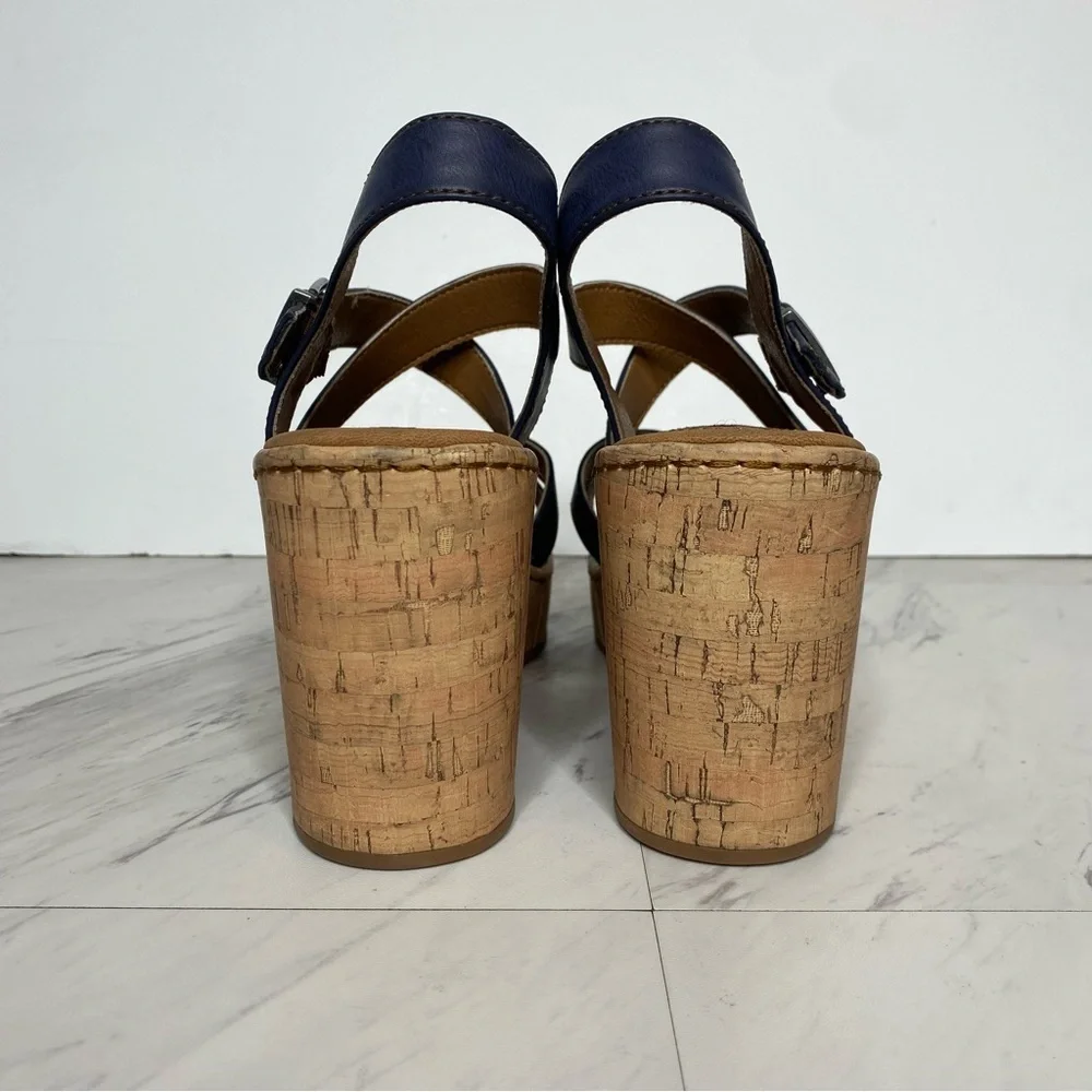 New! BOC Born Chiana Cork Wedge Sandal 11M